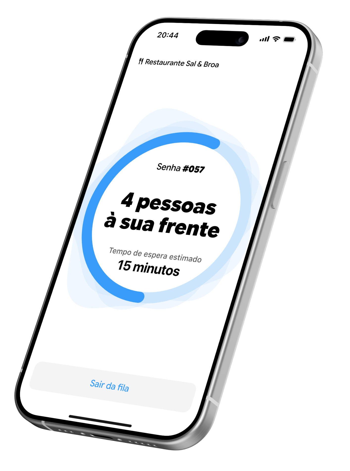 Pré-visualização da aplicação QRQ