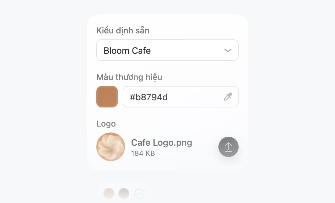 Đồng bộ với nhận diện thương hiệu của tổ chức