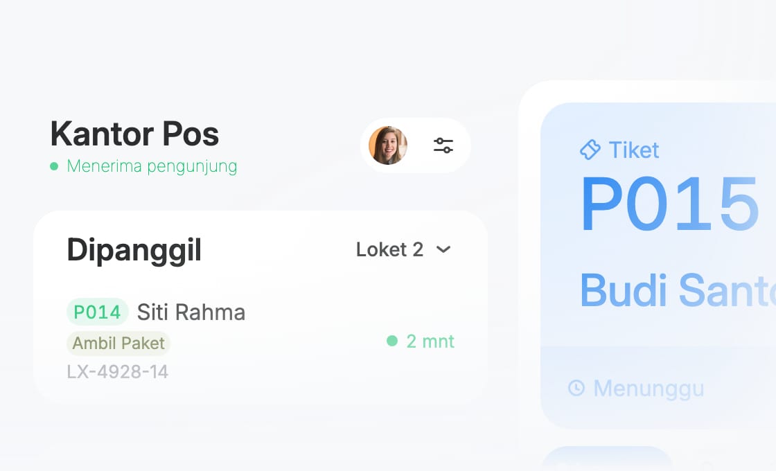 Permudah pekerjaan staf, tingkatkan pengalaman pengunjung.