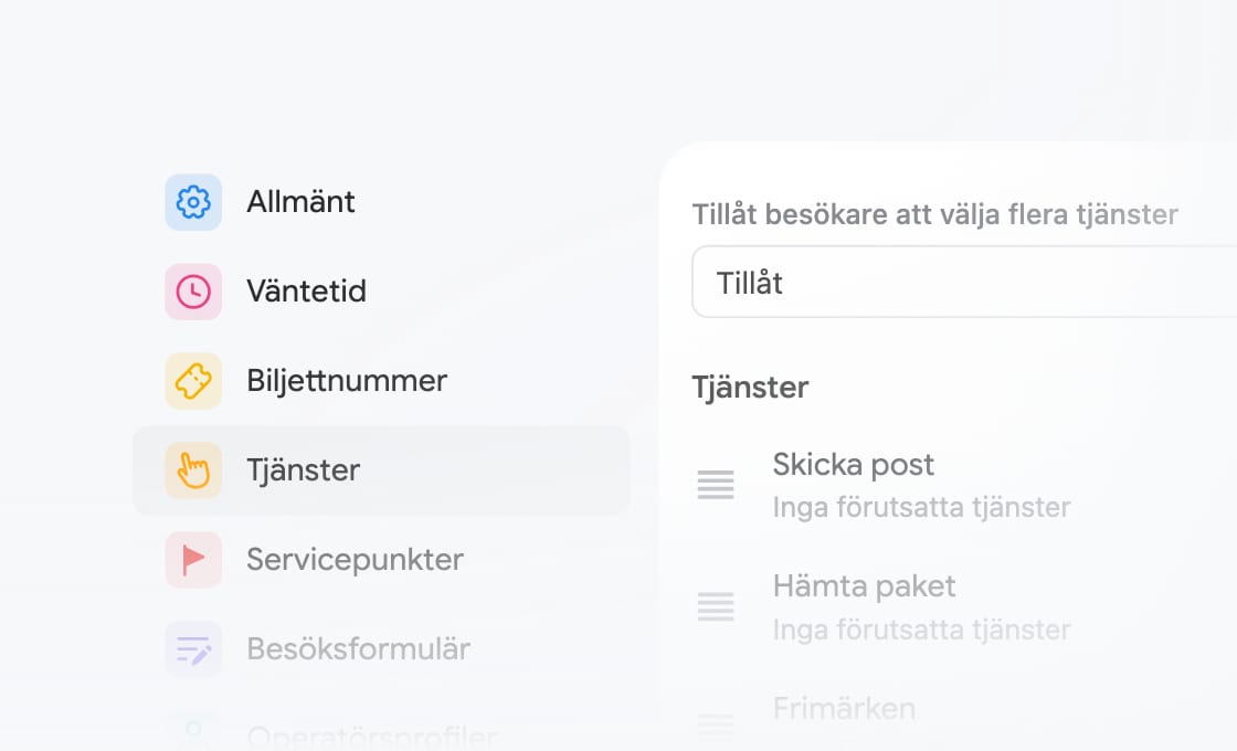 Anpassa köhanteringen efter ditt arbetssätt